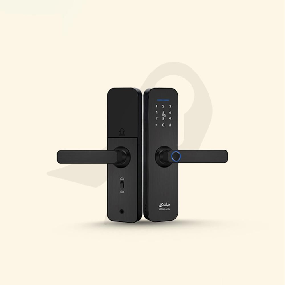 قفل الباب الذكي Imou K1S ببصمة الإصبع وكلمة مرور وتحكم Wi-Fi – أسود K1S-H-W-EN