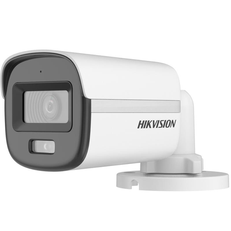كاميرا بولت صغيرة ثابتة ملونة  ColorVu بدقة 3K (Smart Hybrid Light Fixed Mini Bullet Camera)  DS-2CE10KF0T-LPFS