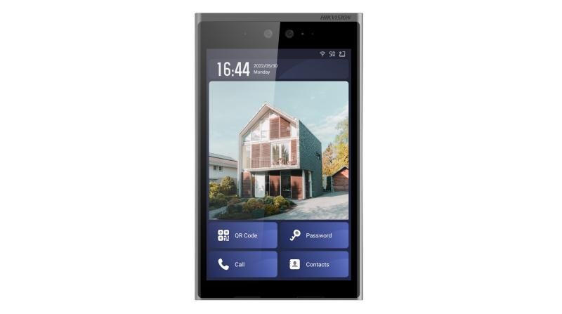 جهاز إنتركم بخاصية التعرف على الوجه لفتح الباب والتحكم بالدخول DS-KD9633-E6