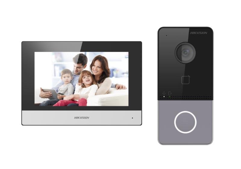 طقم إنتركم فيديو عبر بروتوكول شبكي (DS-KIS603-P(C))