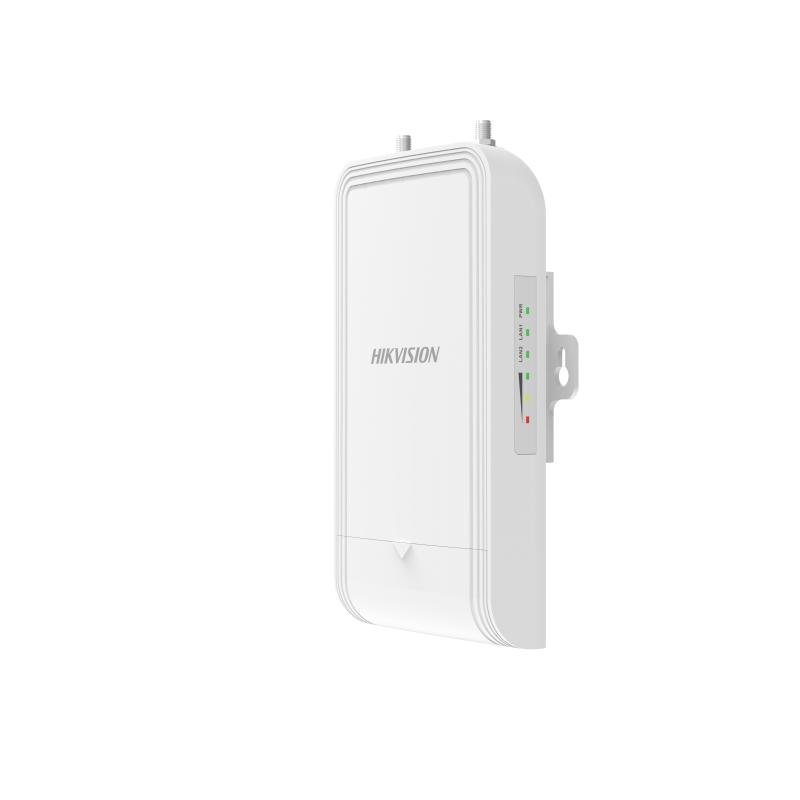نقطة وصول لاسلكية (Wireless AP Bridge) بتردد 5 جيجاهرتز بسرعة 867 ميجابت/ثانية ومدى يصل إلى 1 كيلومتر مع تغطية 360 درجة. DS-3WF0FA-5AC/O