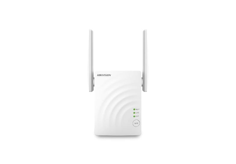 مُقوّي إشارة واي فاي ثنائي النطاق بسرعة AC1200 يعمل على تقوية وتوسيع تغطية شبكة Wi-Fi في المكان DS-3WRE12C