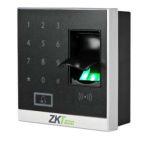 جهاز تحكم في الدخول مستقل (Standalone Access Control) بسعة 500 بصمة وبطاقة، باللون الأسود X8S-BLA