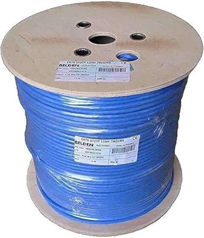 بيلدين كيبل نحاسي كات 6 من 4 ازواج من يو تي بي، 23 Awg 7965e