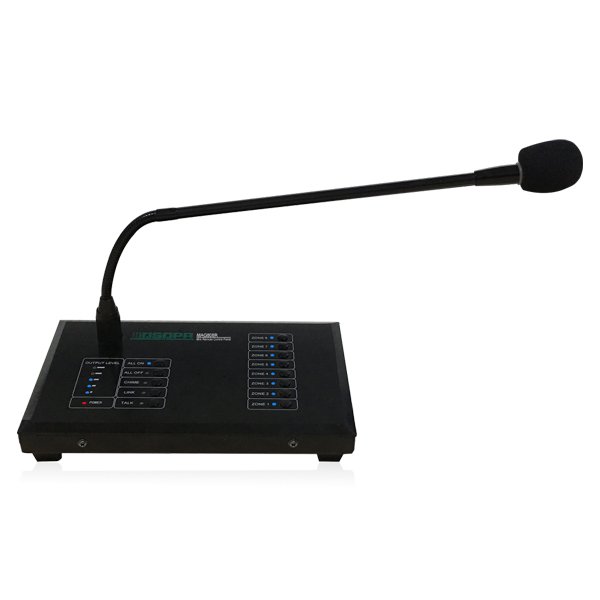 ميكروفون نداء عن بُعد لـ 8 مناطق صوتية موديل MAG808R
