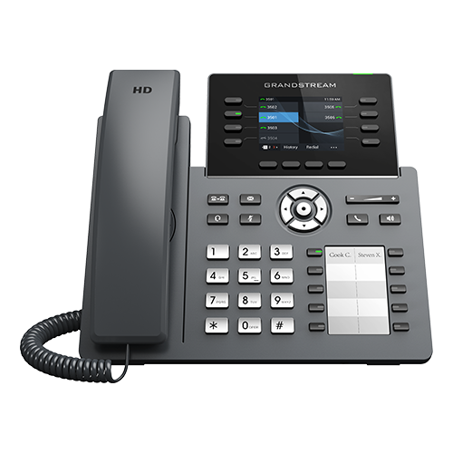 هاتف IP احترافي بمستوى مزودي الخدمة، يدعم 8 خطوط Grandstream GRP2634