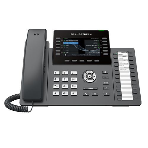 هاتف IP احترافي يدعم 12 خطًا Grandstream GRP2636