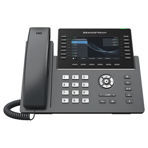 هاتف IP احترافي بمستوى مزودي الخدمة، يدعم 14 خطًا Grandstream GRP2650