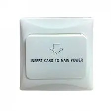 مفتاح توفير الطاقة (Energy Saving Switch) يُستخدم في أنظمة إدارة الفنادق ZK-30MF