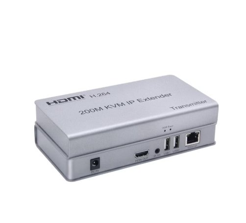 موسع HDMI حتى200 مترًا مع دعم USB لنقل الإشارة بجودة عالية