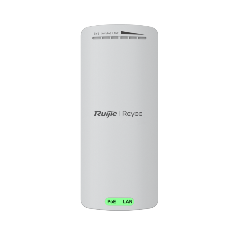 جسر لاسلكي Wireless Bridgeبتردد 2.4GHz وتقنية تدفق مزدوج (Dual-stream) يصل إلى مسافة 500 متر موديل RG-EST100-E
